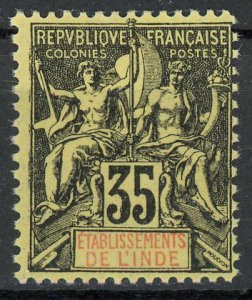 French India 13 MNH