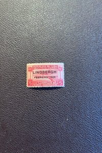 Cuba C2 Lindbergh overprint mint hinged 2022 catalog 6.00