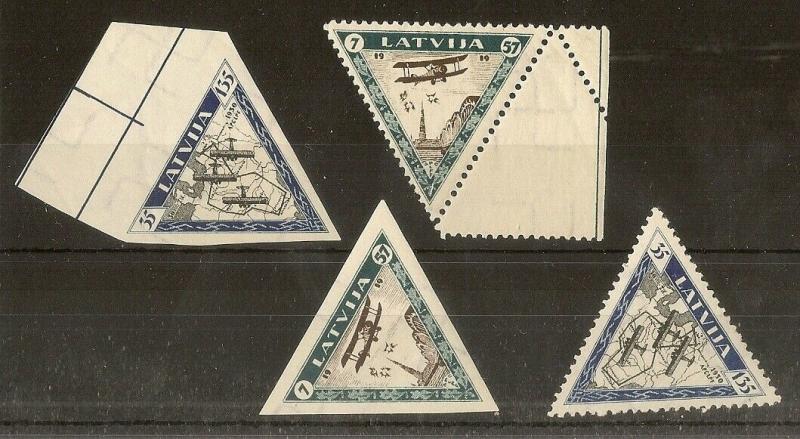 Latvia 1933 Air Charity MNH Cat£240