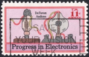 SC#C86 11¢ Electronics Progress: DeForest Audions Single (1973) Used