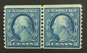 MOMEN: US #496 PAIR MINT OG NH #28376