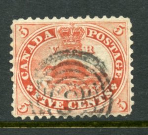 Canada Scott 15 Beaver Used Great Cancel