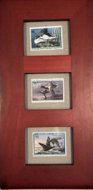 RW58 - RW66 Duck Stamps Mint in Frames