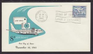 Canada 436 Airplane U/A FDC