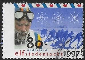 Netherlands - # 954 - Skating Cross Country -  used (P27)