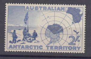 J38882, jlstamps, 1957-9 australia antarctic terr part of set mh #L4 view