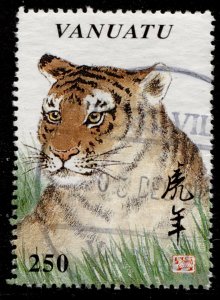 Vanuatu #980 Tiger Issue Used