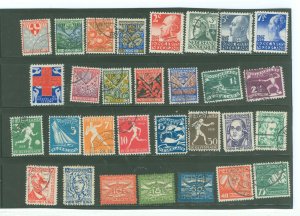 Netherlands #B12-B36 Used Single (Complete Set)