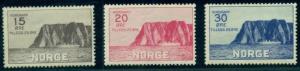 NORWAY #B1-3 Complete Nordcap set, og, NH, VF, Scott $275.00