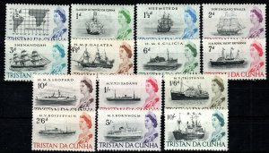 Tristan Da Cunha #71-84 MNH CV $28.50 (X809)