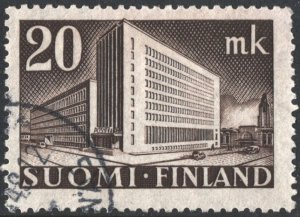 Finland SC#248 20 mk Post Administration Building, Helsinki (1945) Used