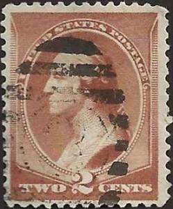 # 210 RED BROWN USED GEORGE WASHINGTON SCV-0.75