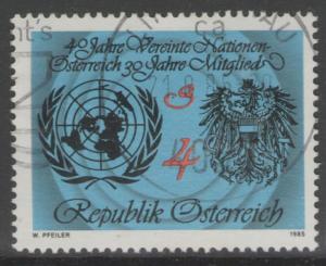AUSTRIA SG2057 1985 U.N.O. FINE USED