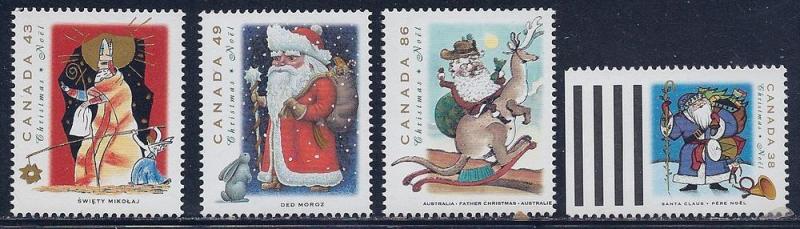 Canada Scott #'s 1499 - 1502 MNH