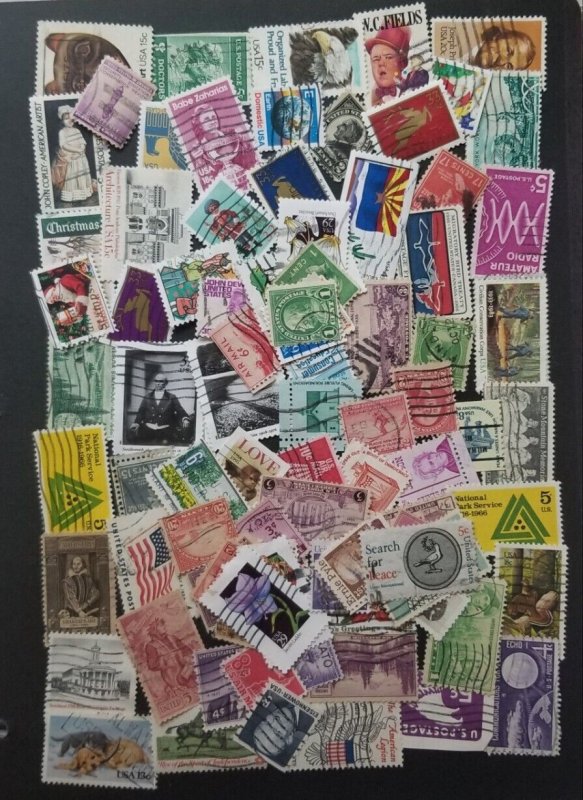 US 100 Different Used Stamp Lot Collection T6051