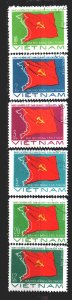 Vietnam. 1976. 874-79. Congress of the Communist Party of Vietnam. USED.