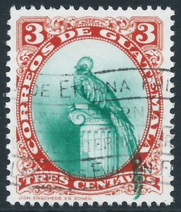 Guatemala, Sc #294, 3c Used
