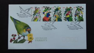 Australia 2005 Australian Parrots FDC
