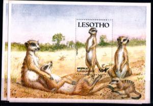 LESOTHO - Small Mammals - Miniature Sheet