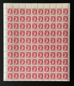 Canada 339p Sheet UL No. 1 VF MNH