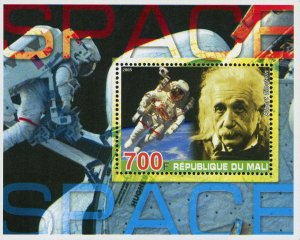 Albert Einstein Space Astronaut Souvenir Sheet Mint NH