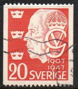 Sweden Sc #387 Used