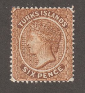 EDSROOM-17368 Turks Islands 46 LH 1889 Some Offset