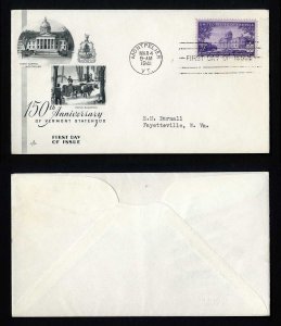 # 903 First Day Cover addressed with Artcraft cachet dated 3-4-1941