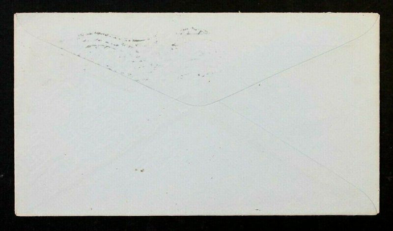 US Stamped Envelope Sc# U365 Entire with 1899 New York , NY Flag Cancel B14-2