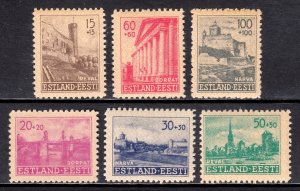 Estonia - Scott #NB1-NB6 - MH - #NB2 is MNG - SCV $5.00