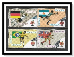Grenada #B1-B4 Semi-Postal Set MNH