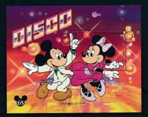 [23301] St. Vincent 1994 Disney 65th Birthday Mickey Mouse at disco MNH