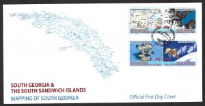 SOUTH GEORGIA  & THE SOUTH SANDWICH ISLANDS  MAPPING  2004