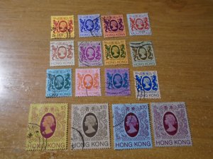 Hong Kong  #  388-403  used