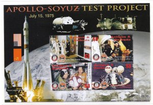 2006 Antigua & Barbuda Sc2924 Apollo-Soyuz MNH S/S