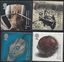 GREAT BRITAIN #1922 TO #1925 MINT NEVER HINGED SET