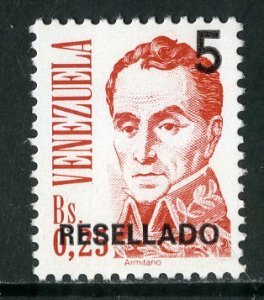 VENEZUELA 1453 MNH BIN .50 POLITICIAN