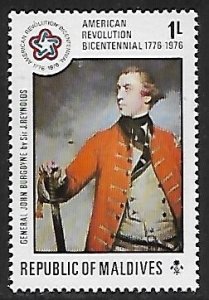 Maldive Islands # 622 - Gen. John Burgoyne - MNH.....(BRN23)