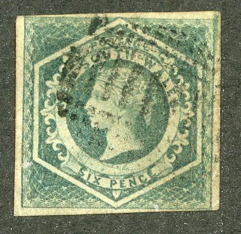 4937 BCX  1854 New South Wales Sc.# 29 used VF cv $110 ( Offers welcome )
