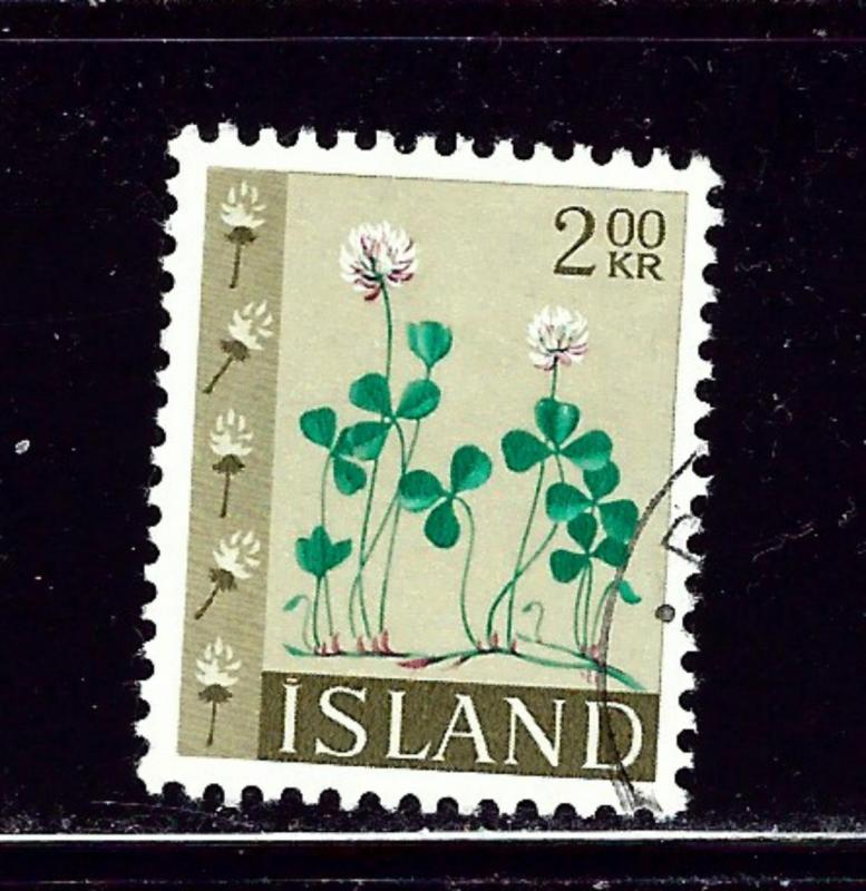 Iceland 366 Used 1964 Flowers