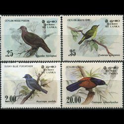 SRI LANKA 1983 - Scott# 691-4 Birds Set of 4 LH