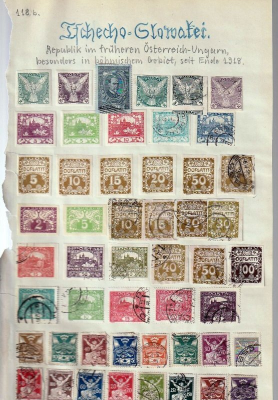 Czech Rep Romania Bulgaria OLD/Mid M&U Collection (Aprx 250 Items) BR 409 