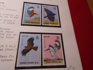 Hong Kong  #  519-22  MNH