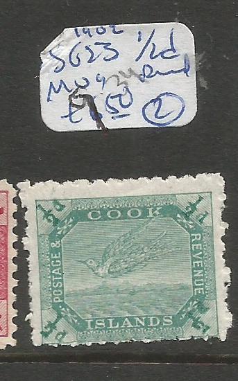 Cook Islands 1902 SG 23 Bird 1/2d MOG (3cyr)