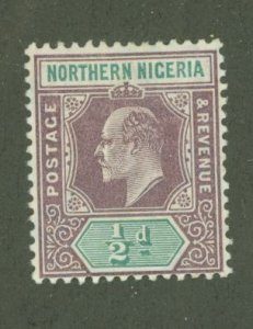 Northern Nigeria #19a Unused Single