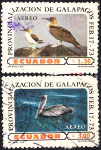 Ecuador #C527-C528   Used