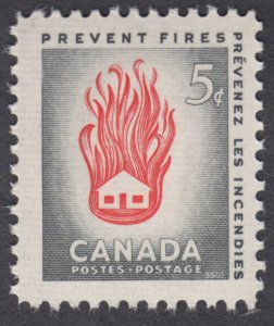 Canada - #364 Prevent Fires - MNH