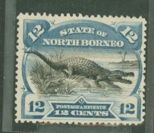 North Borneo #65v  Single