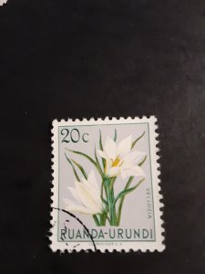 Rwanda-Urundi  #116             Used