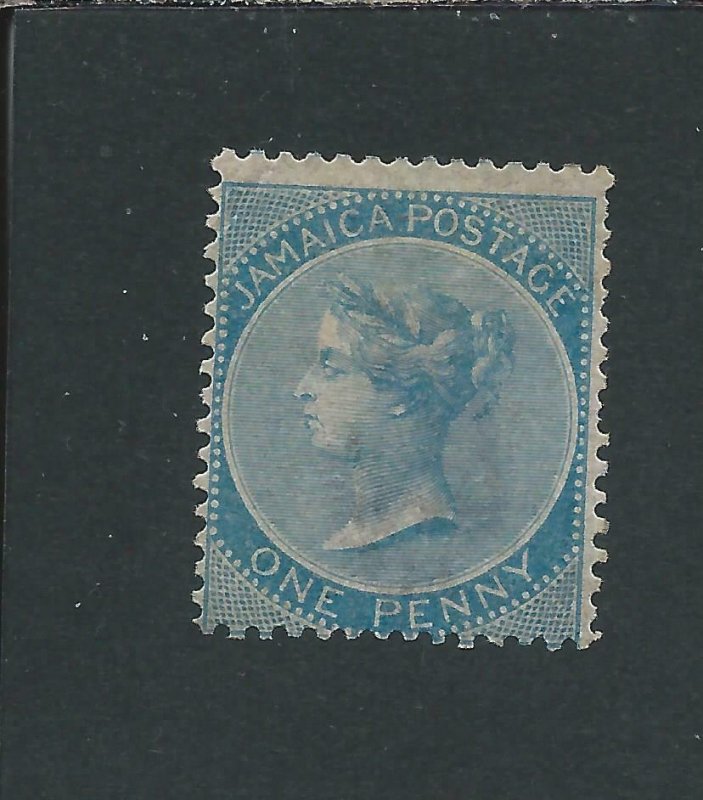 JAMAICA 1860-70 1d BLUE MM SG 1b CAT £70